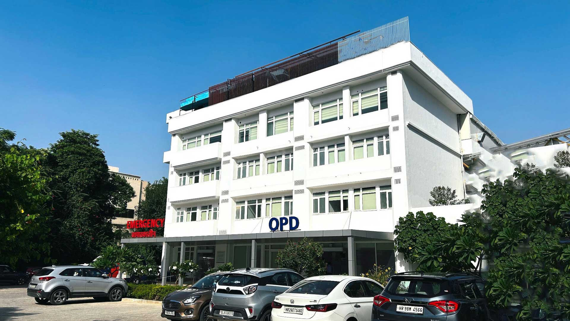 PB Health building at the campus